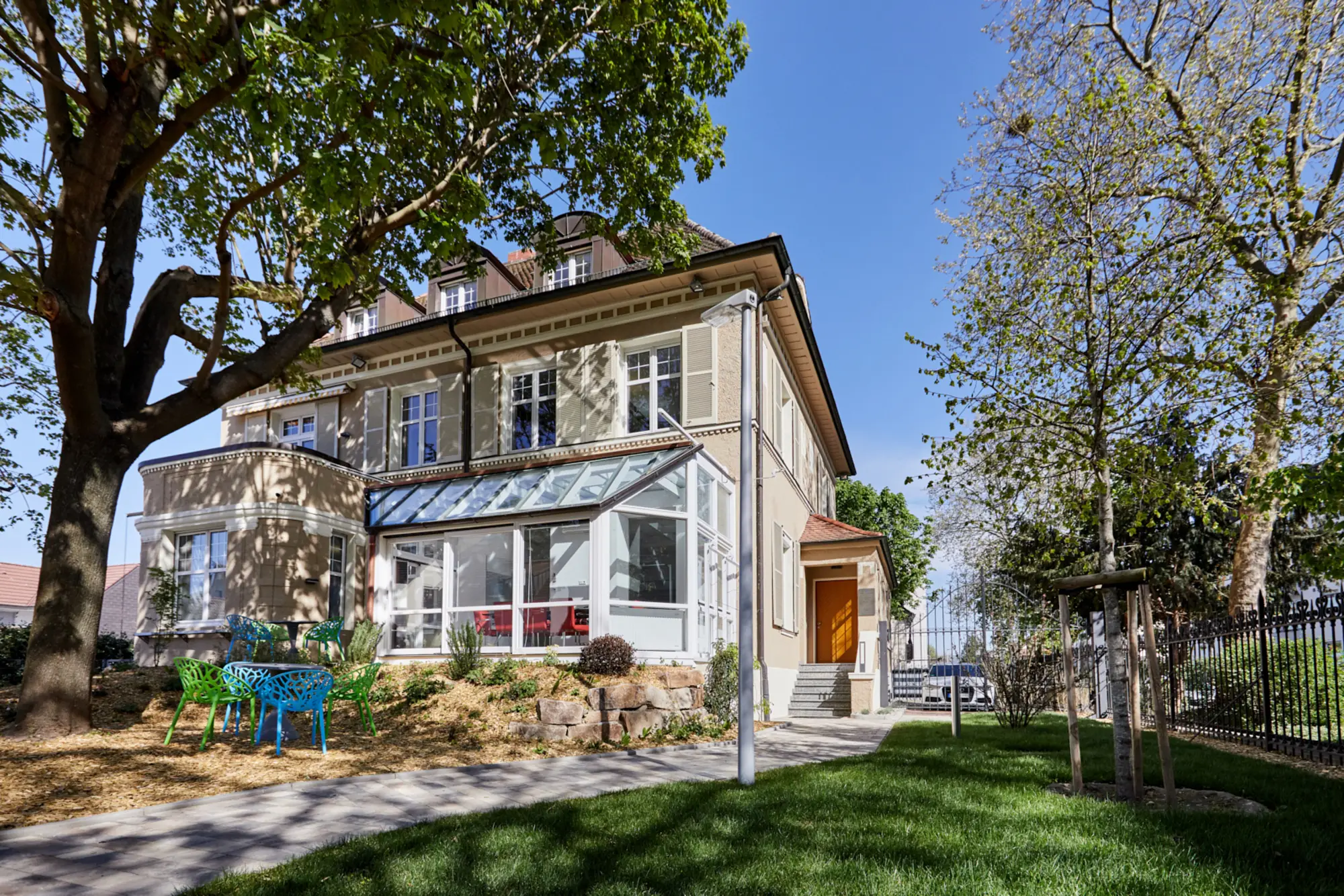 Außenansicht des Sitzes der Steuerberater Haag